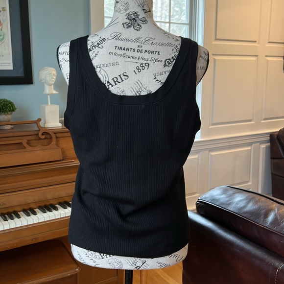 Sigrid Olsen Sweater Tank Top Sz L. - Picture 3 of 7